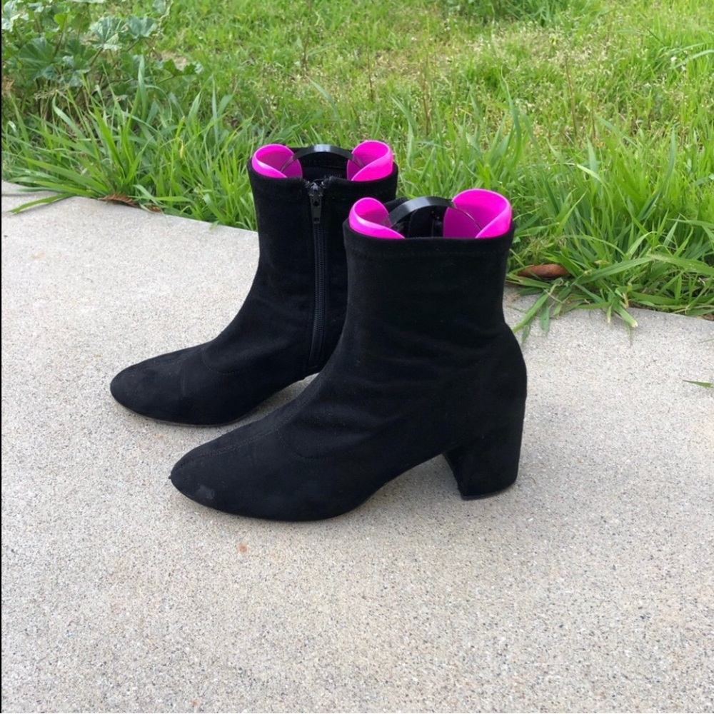 Steve Madden Zip-up Ankle Boots Black Fashion Comfortable